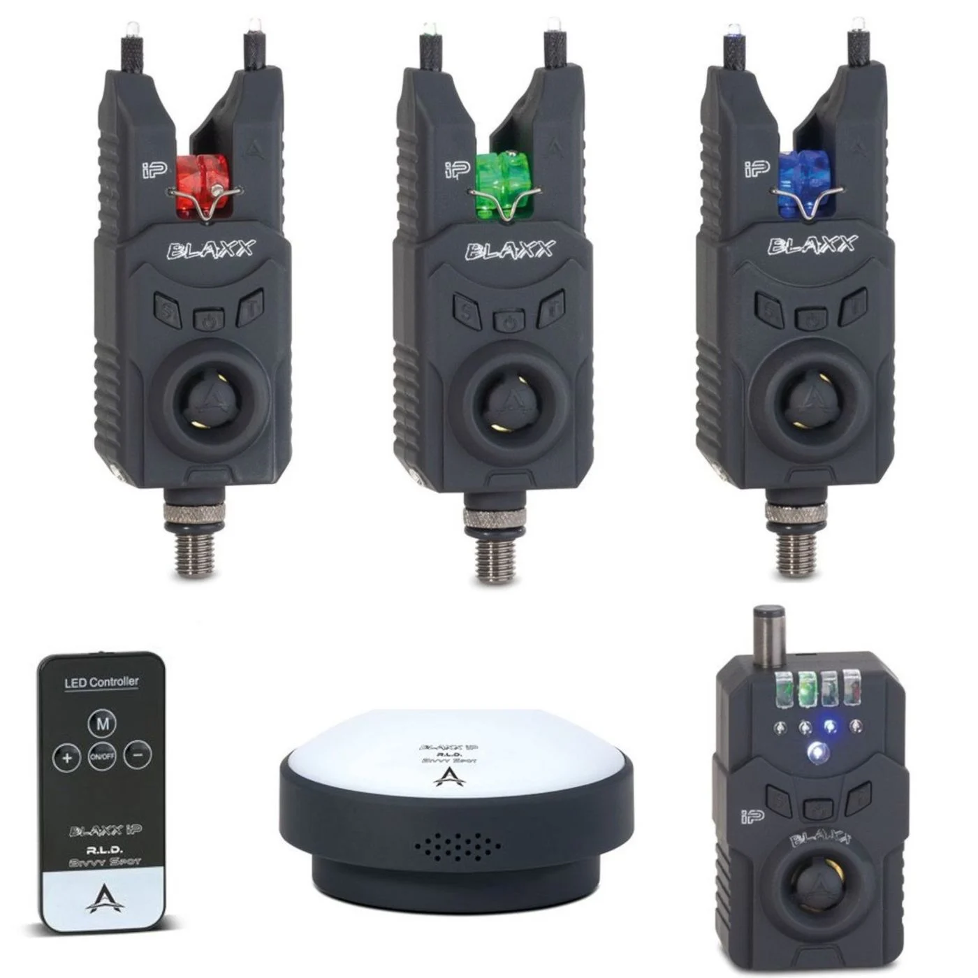 Anaconda BLAXX iP 3+1+1 Pro Set Red, Green, Blue - Bissanzeiger Set