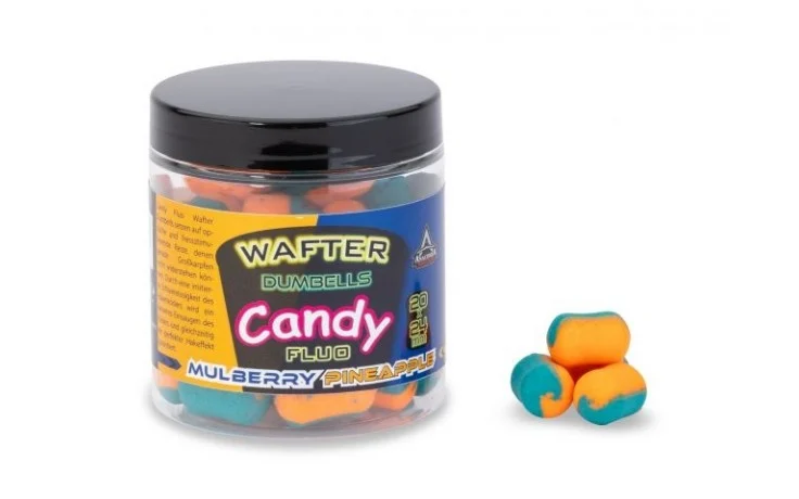 Anaconda Candy Fluo Wafter Dumbells Mulberry Pineapple 16 x 20 mm 90 Gramm
