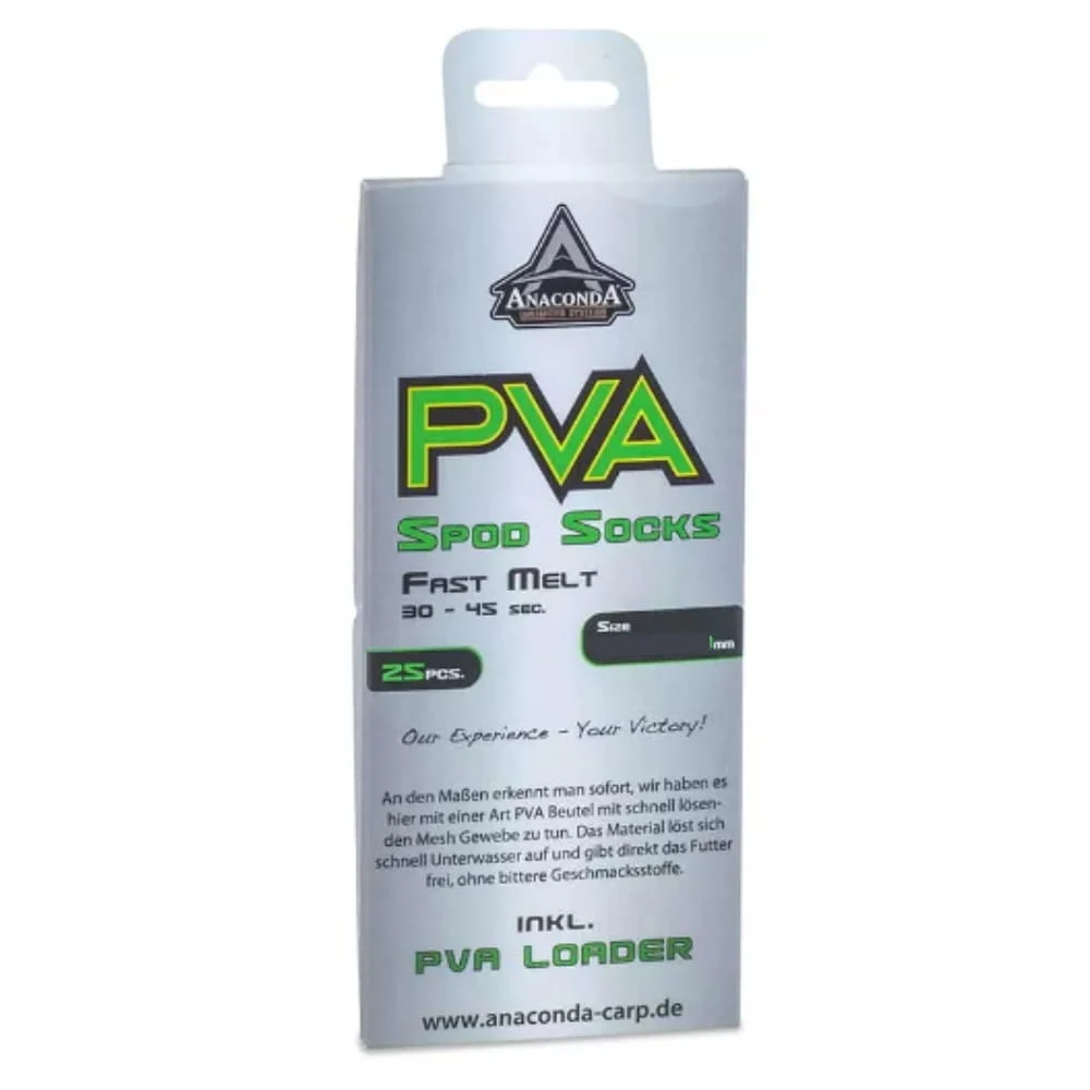 Anaconda Fast Melt Spod Socks 25 Stück 100 x 130 mm