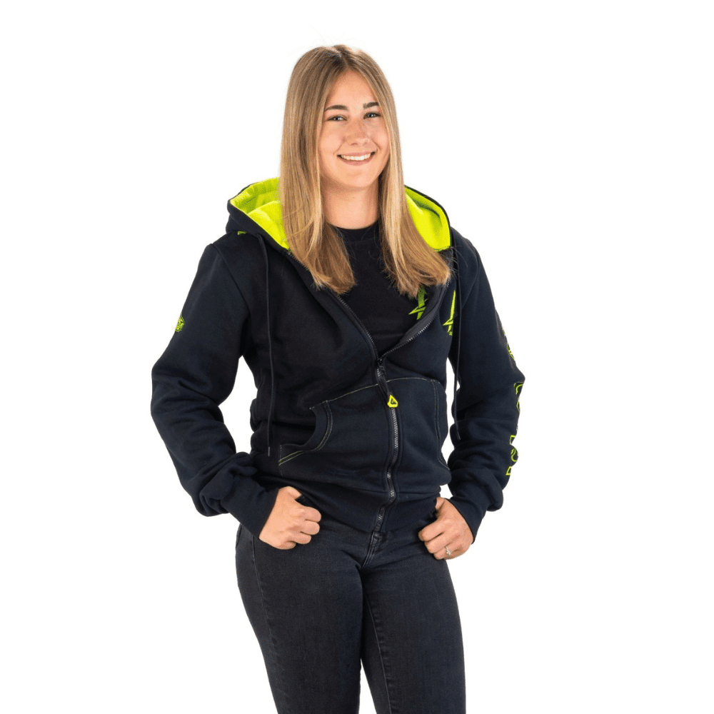 Anaconda Hi-Vis Team Zipper Hoodie Medium