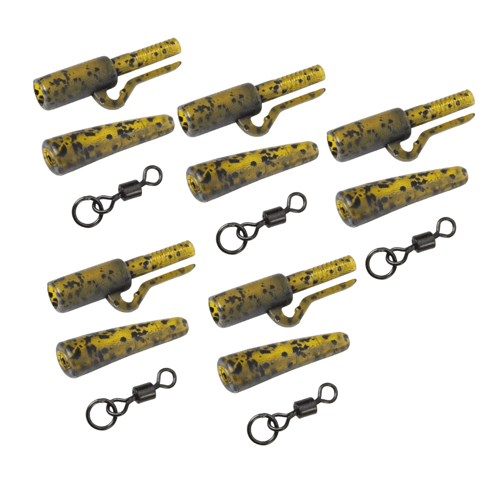 Anaconda Jungle Green Lead Clip Kit 5 Stück