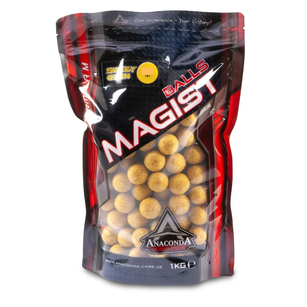 Anaconda Magist Balls Sweetcorn 16 mm 1 kg
