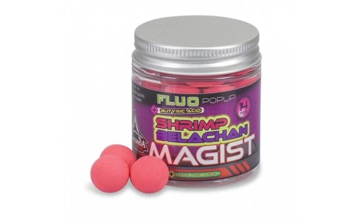 Anaconda Magist Mini Fluo Pop Up Shrimp Belachan 12mm 25 Gramm