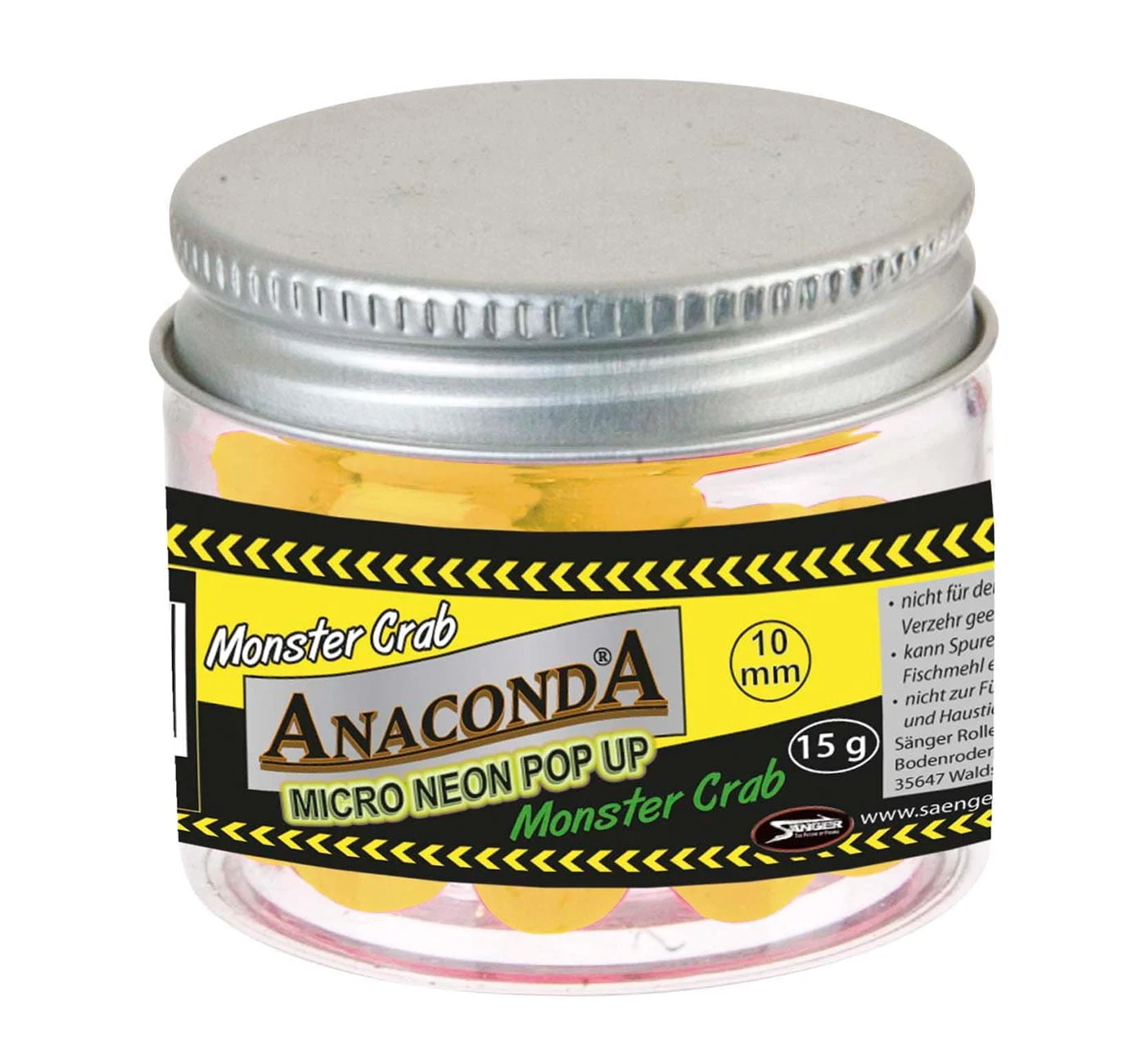 Anaconda Mirco Baits Neon Pop Up 10mm 15g