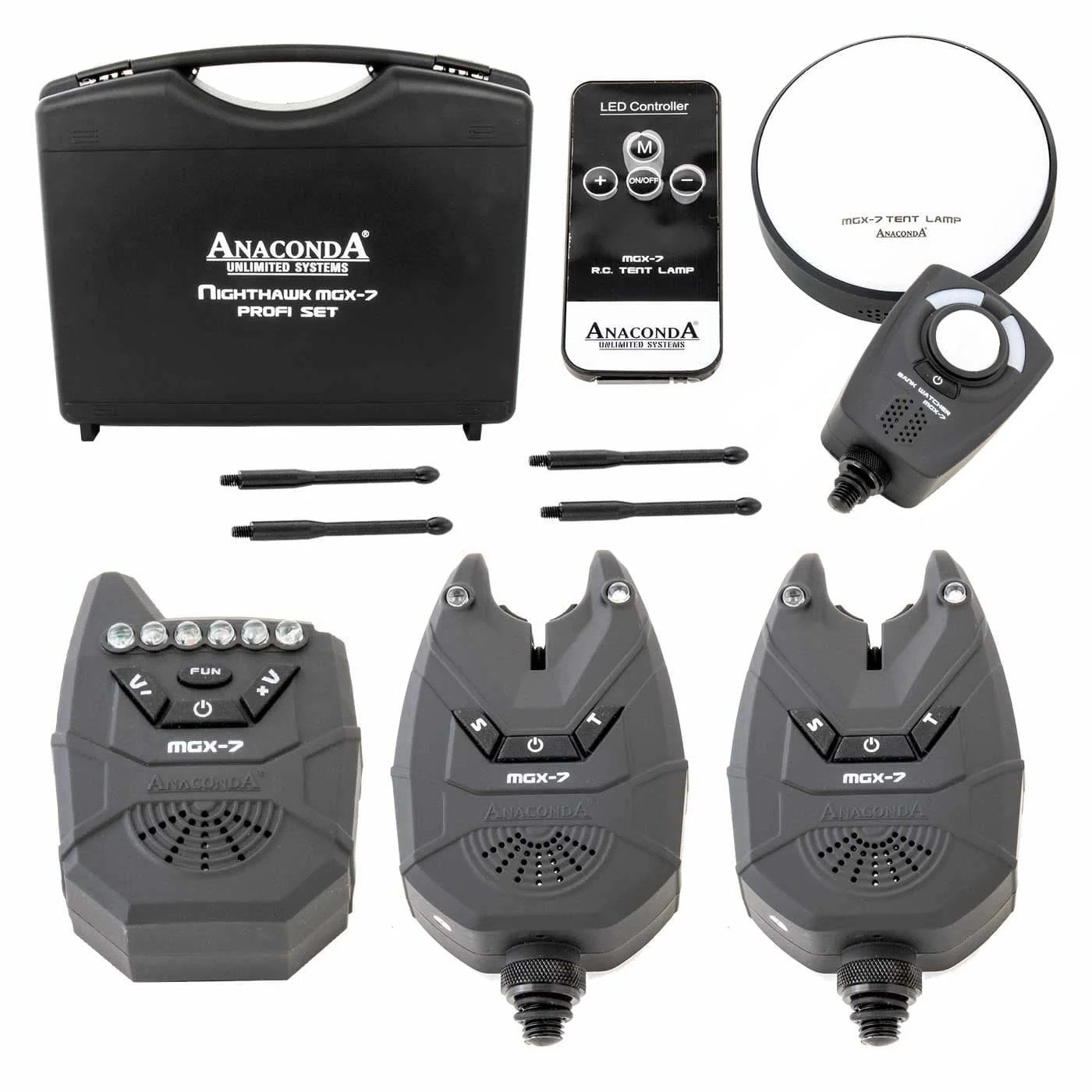 Anaconda Nighthawk MGX-7 Set 2er Profi Set