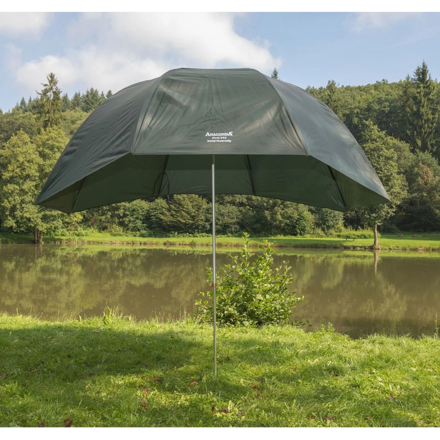 Anaconda Oval 345 Solid Nubrolly - Angelschirm
