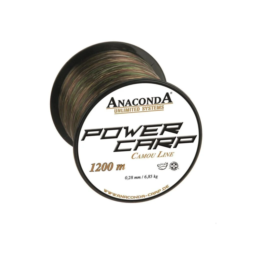 Anaconda Power Carp Camou Line 0,32mm 1200m