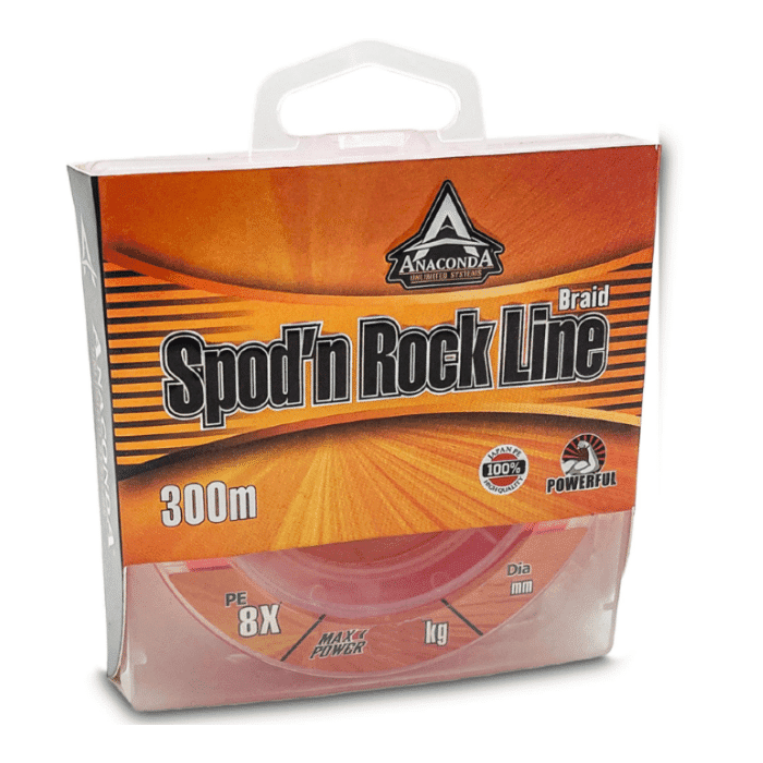Anaconda Spod’n Rock Line 0,18 mm 300 m 10,45 kg red