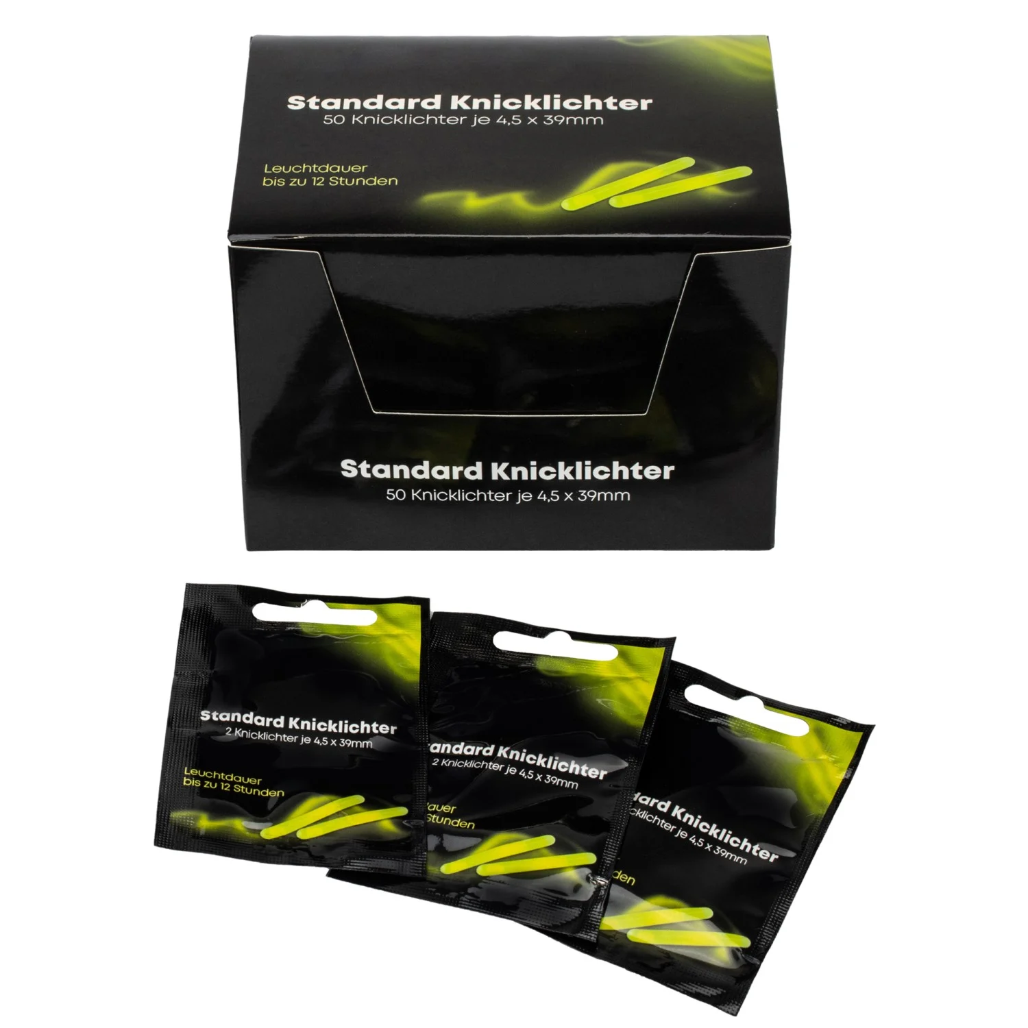 Angel Domäne Standard Knicklichter 37x4,5mm 50x2 Stück