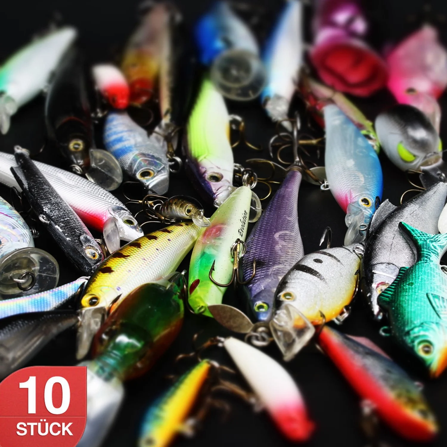 Angel Domäne Wobbler Set 10 Stück gemischt