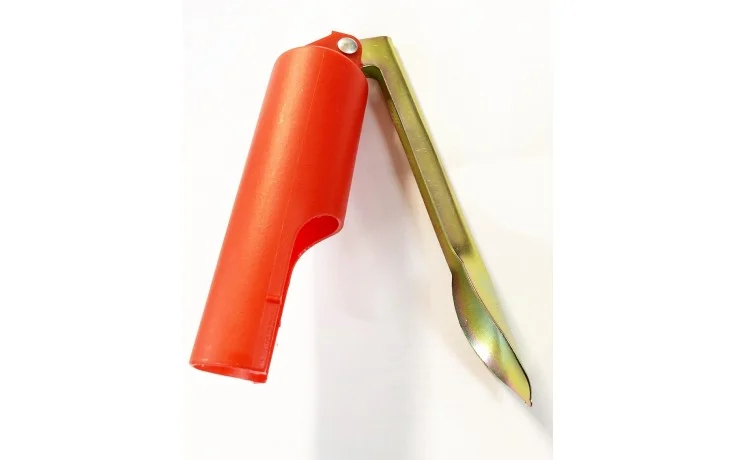 Angelrutenhalter aus Kunststoff