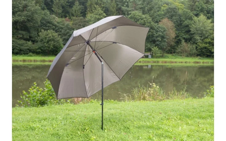 Angelschirm Brolly 2,20 Meter Bogenspannweite Anglerschirm zum Angeln