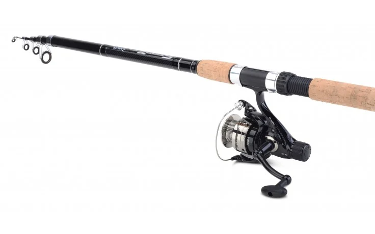 Angelset Allround Angelrute & Angelrolle 3 Meter Angelrolle Größe 50 100 Meter 0,50 mm Angelschnurfassung