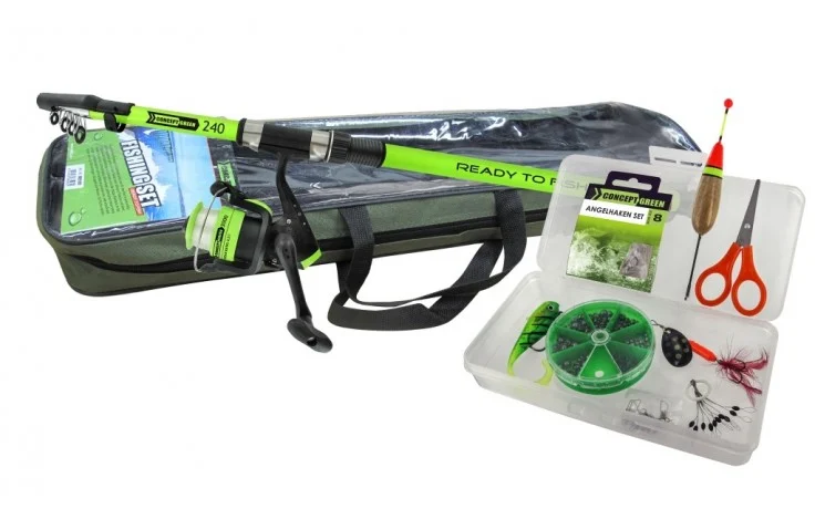 Angelset Allround Grund und Posenangeln