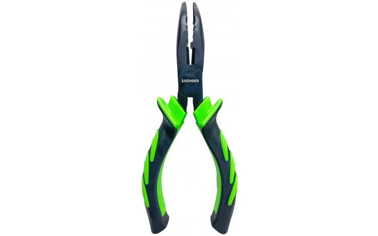 Angelzange Profi gebogen 15 cm Länge mit ergonomischem Griff