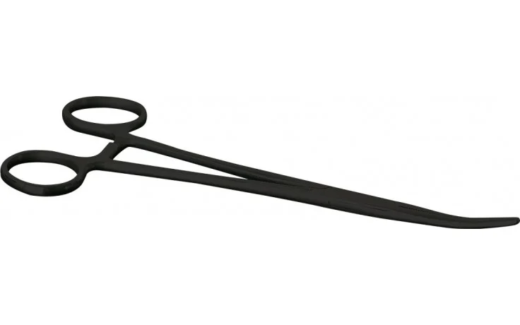 Arterienklemme Hakenlöser 18 cm gebogen Camou