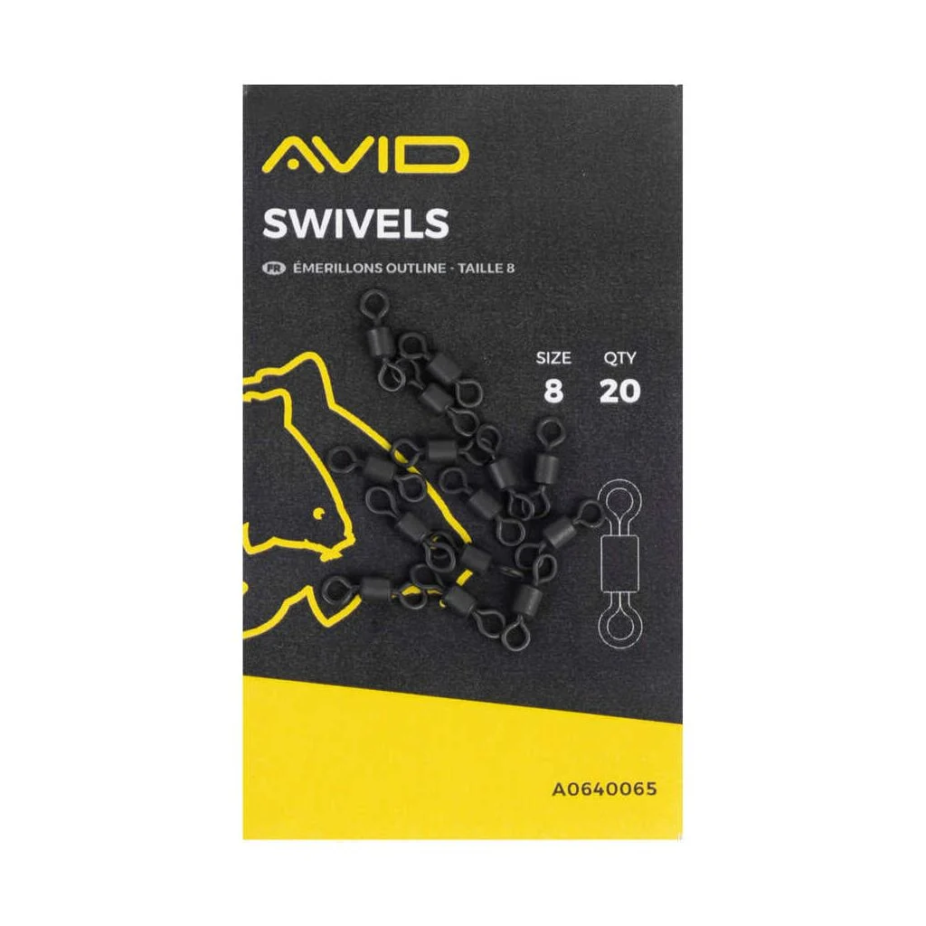 Avid Carp Size.8 SWIVEL