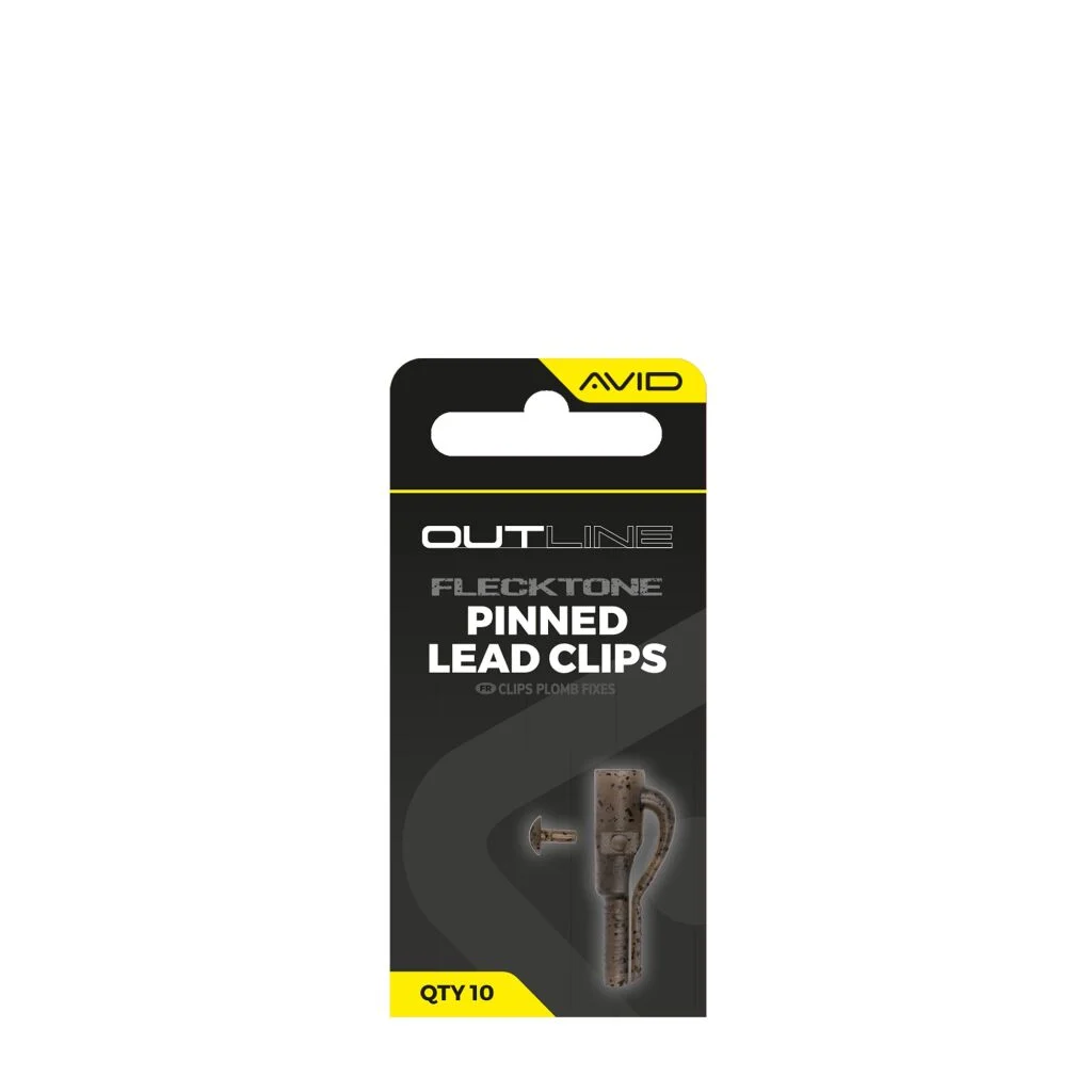 Avid Outline FleckTone Pinned Lead Clips