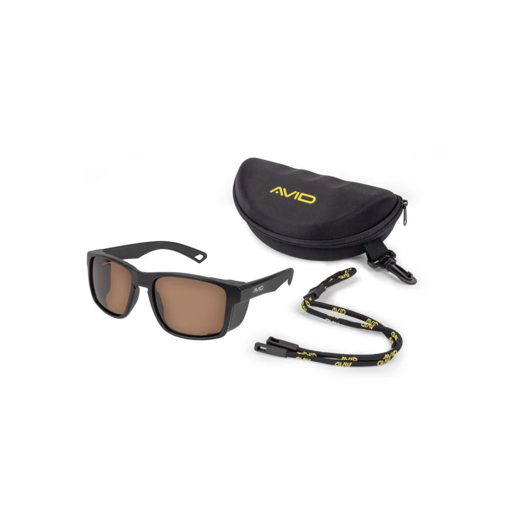 Avid SeeThru Blinker Polarised Sunglasses Brown Lens
