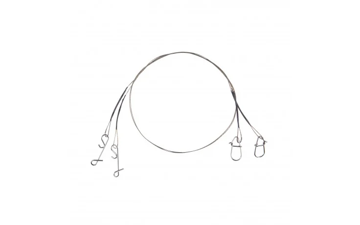 Balzer 7x7 Edelstahlvorfach No Knot 50 cm 15kg, 2 Stück