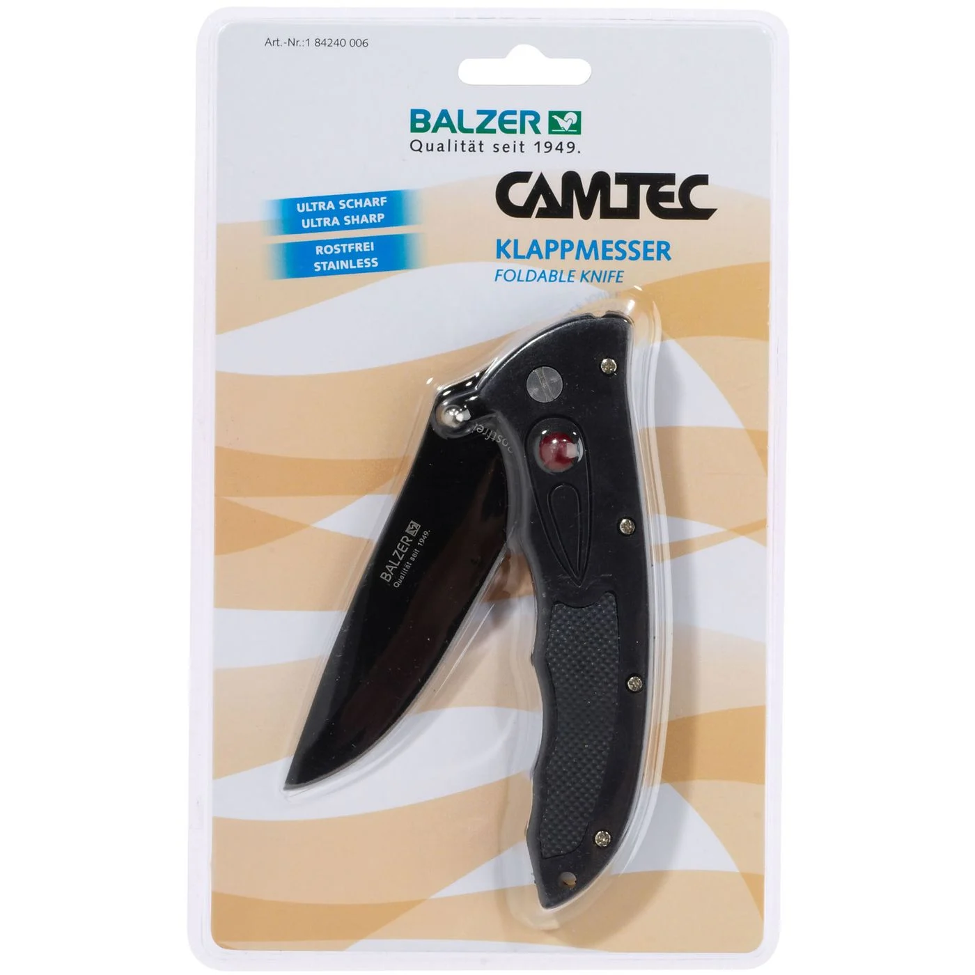 Balzer Camtec Klappmesser II 22cm - Angelmesser
