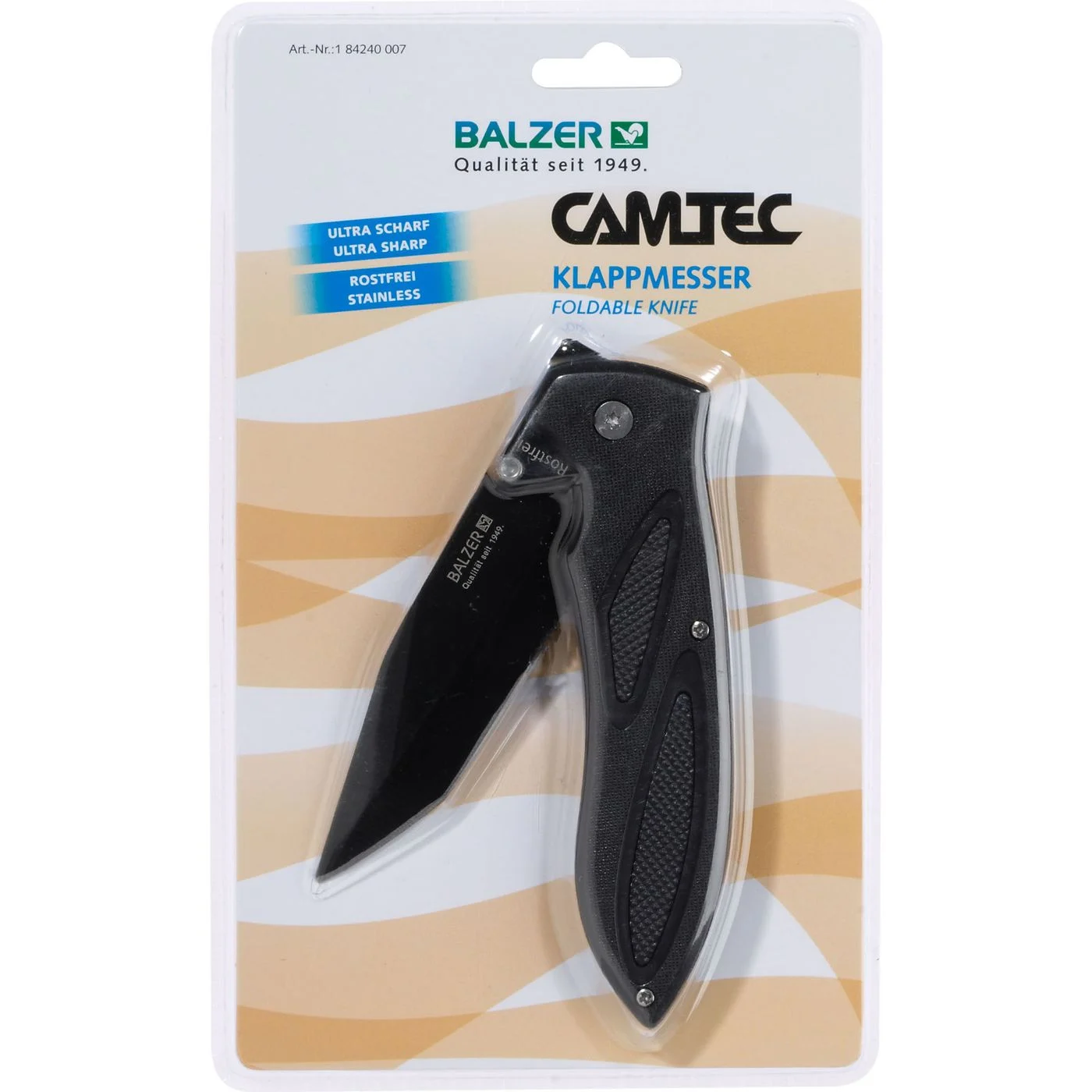 Balzer Camtec Klappmesser III 22cm - Angelmesser