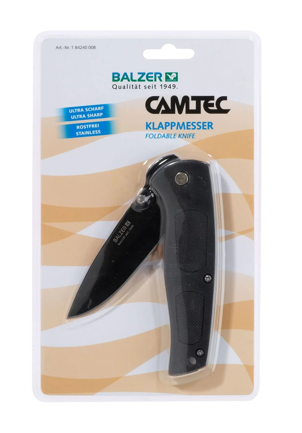 Balzer Camtec Klappmesser IV 20cm - Angelmesser