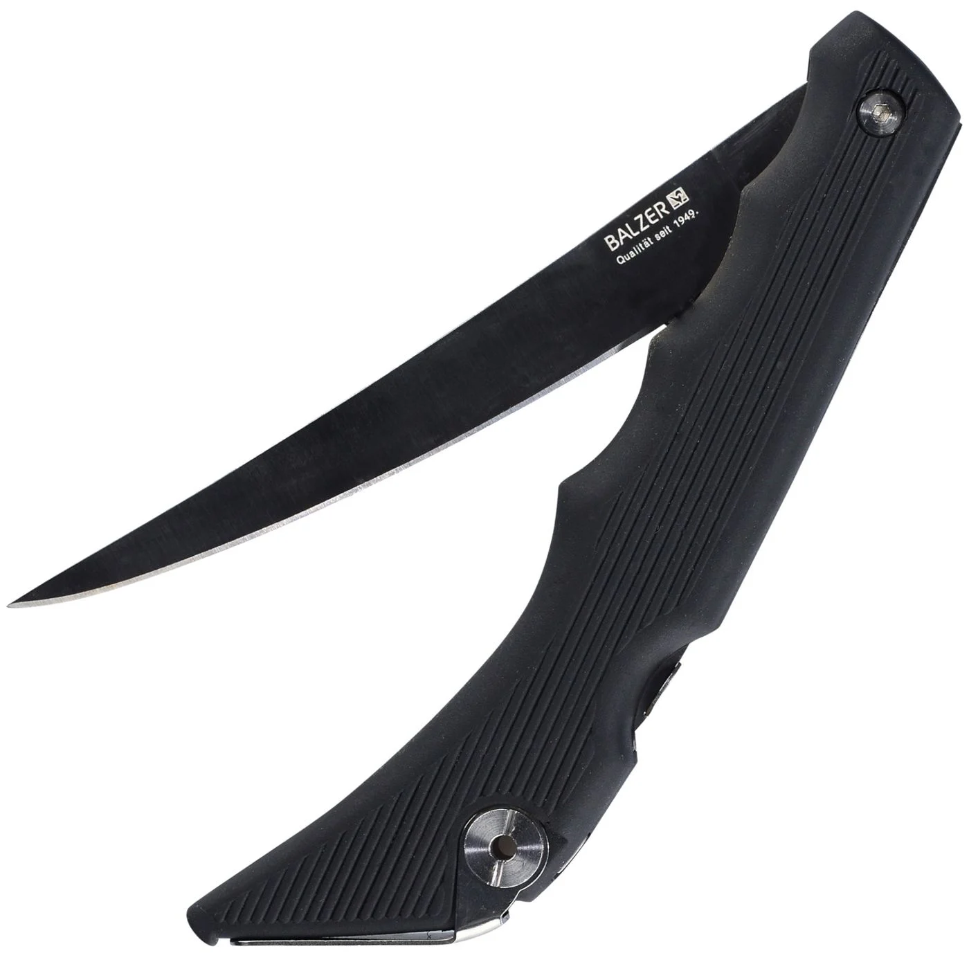 Balzer Klapp-Filetiermesser mit Ausschaber 15cm Klinge - Klappmesser