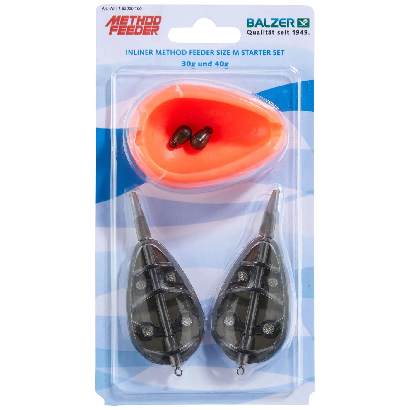 Balzer Method Feeder Inlinerkorb 30 & 40g Set Medium - Angelset