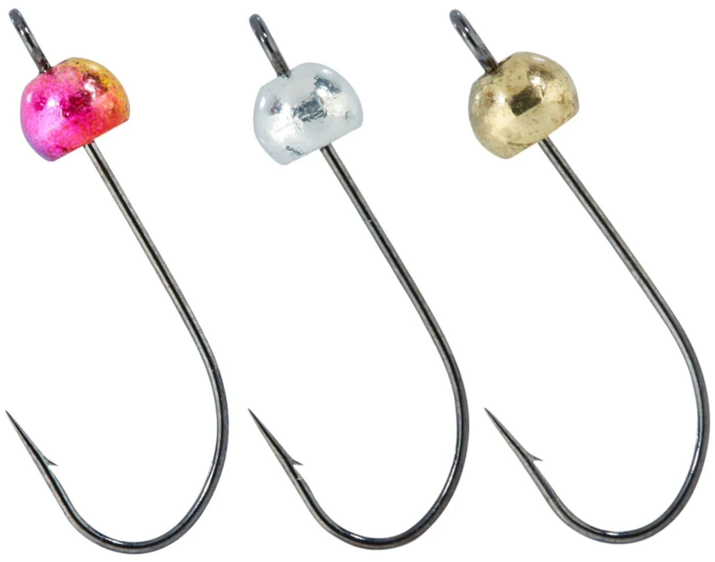 Balzer Trout Collector Haken mit Tungstengewicht - 5 Jighaken Gr. 6 / 0.21g / Rainbow