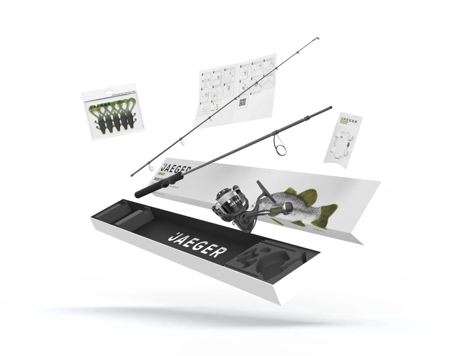 BASS GO KIT - All in One Bass Fishing Combo 10 reviews