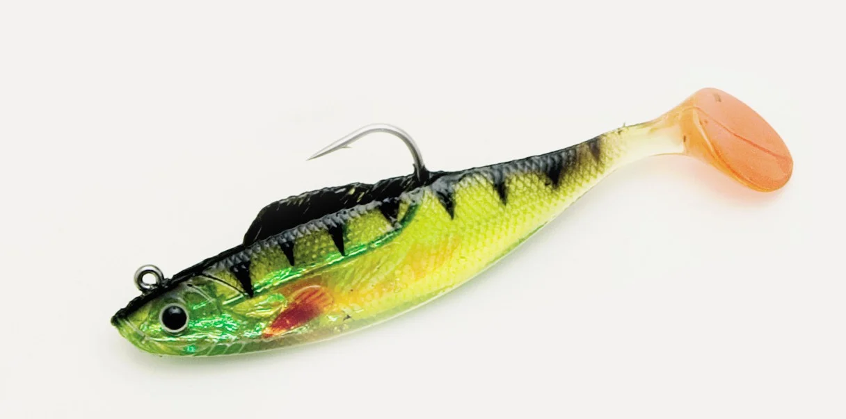 Behr Gummifisch Barsch mit Einzelhaken 24g 12cm