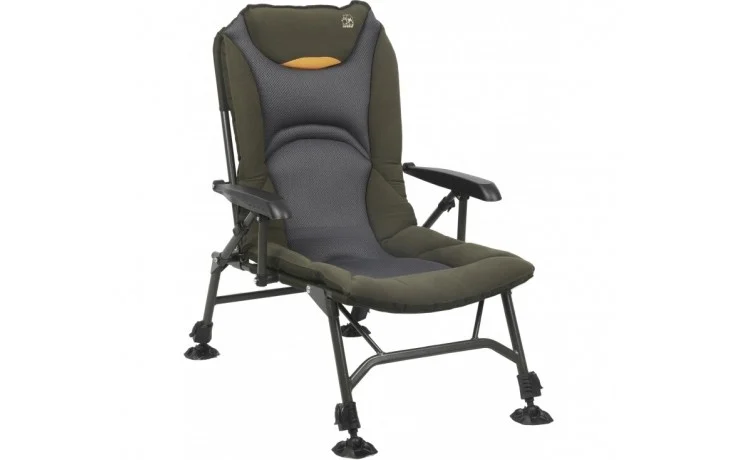 Behr Trendex Comfort Lite Karpfenstuhl Angelstuhl 6,8 kg, 130 kg belastbar mit Armlehnen