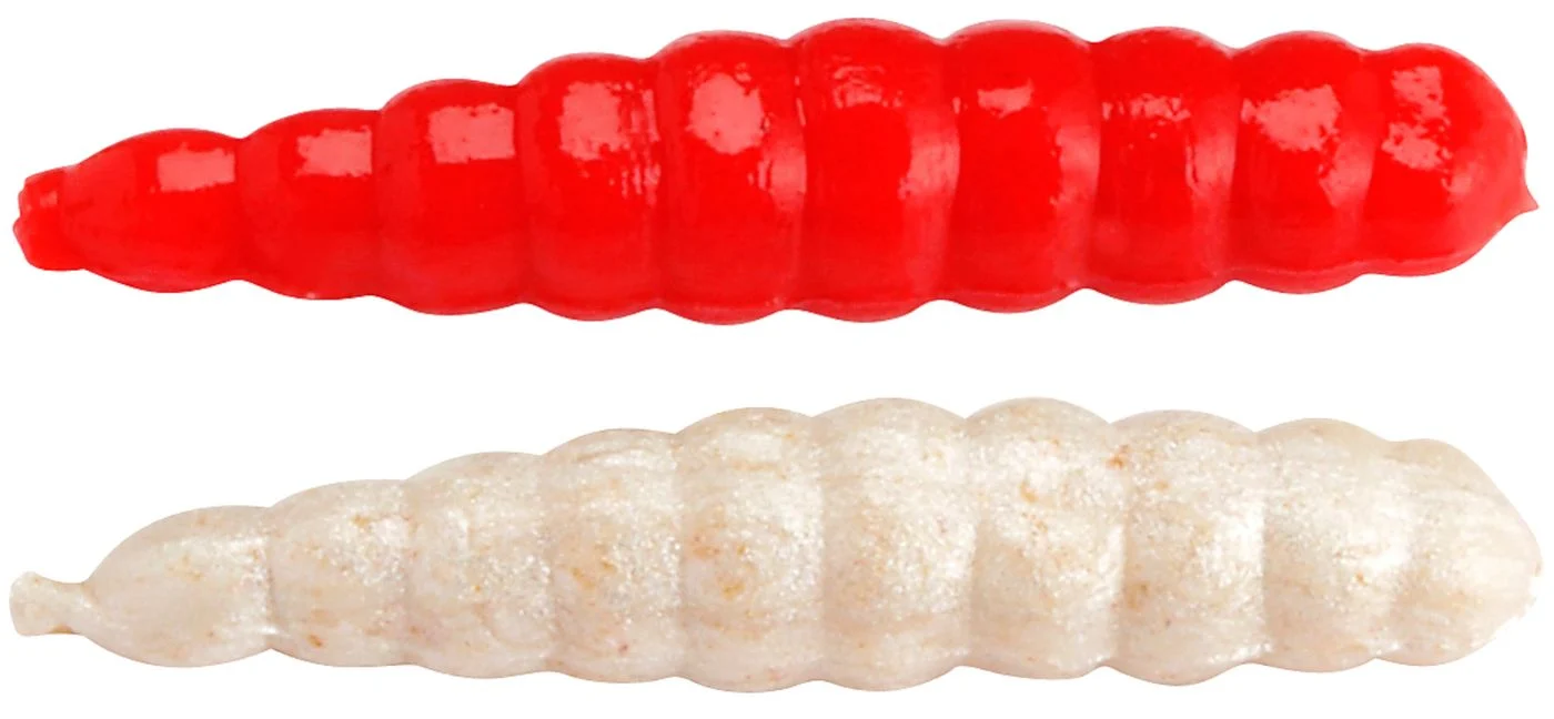 Berkley Gulp Alive Honey Worm 30mm - 25 künstliche Bienenmaden Red