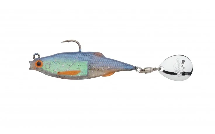 Berkley Pulse Realistic Flash Angelköder Raubfischköder 9 cm 10 Gramm Farbe Roach 2 Stück