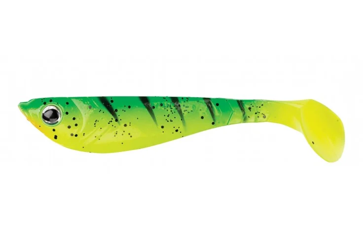 Berkley Pulse Shad 11 cm 3 Stück Hot Firetiger Gummiköder für Raubfische