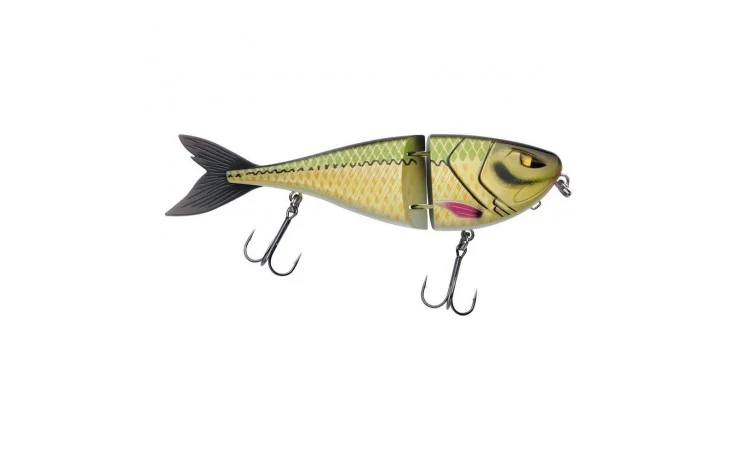 Berkley Zilla Jointed Glider Frabe Ayu Green 13,5 cm 42 Gramm ideal als Jerkbait