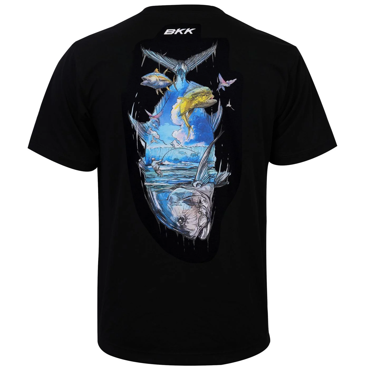 BKK SHORT SLEEVE CASUAL SHIRT - BRAND VALUES GT - BLACK - T-Shirt S