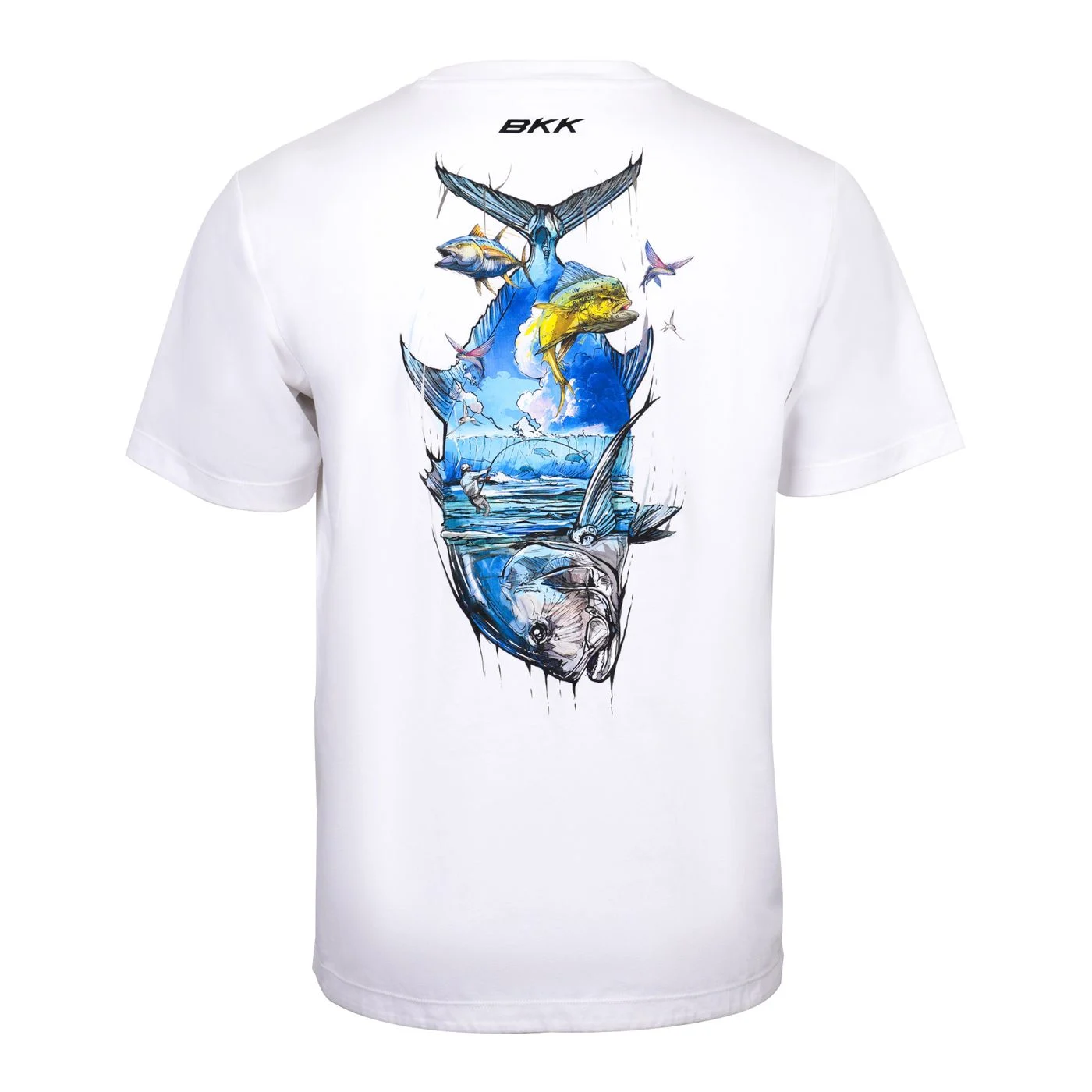 BKK SHORT SLEEVE CASUAL SHIRT - BRAND VALUES GT - WHITE - T-Shirt S