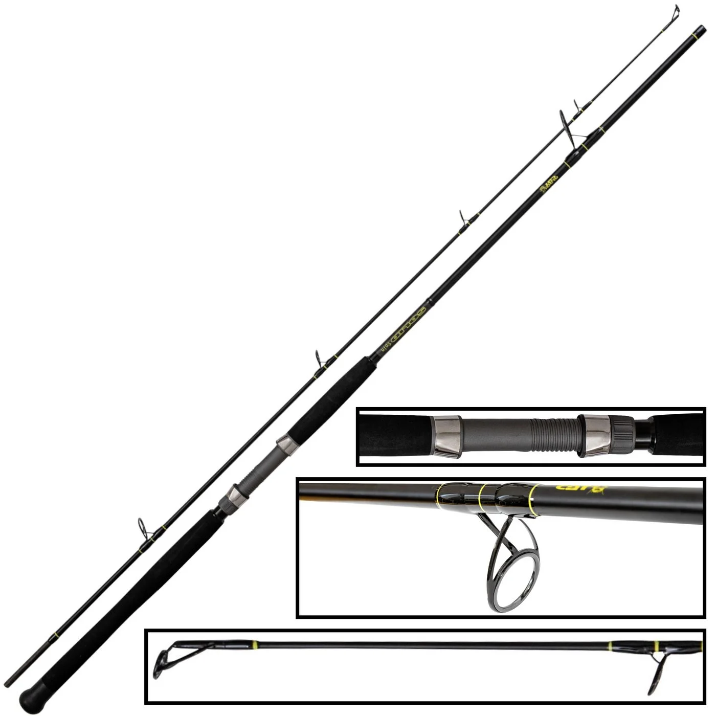 Black Cat 2,70m 50-190g Solid Spin - Spinnrute für Wels