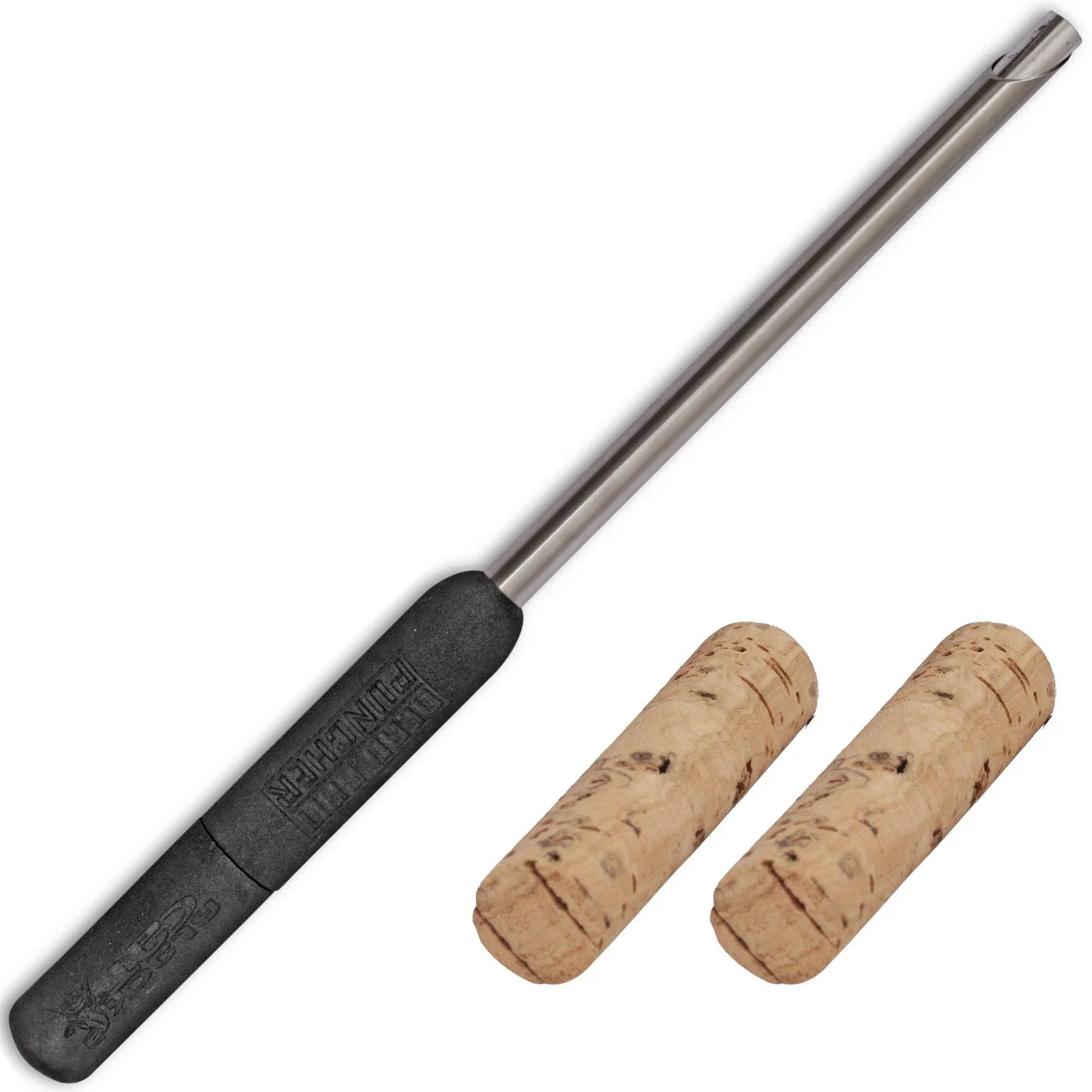 Black Cat 40cm Köderfisch Ausstanzer inkl. 2 Kork Sticks