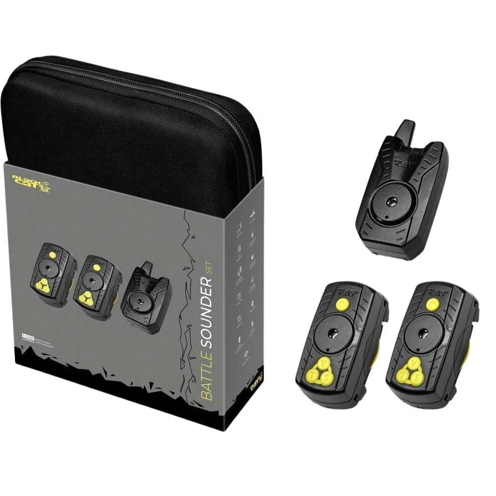 Black Cat Battle Sounder Bissanzeiger 2+1 Set