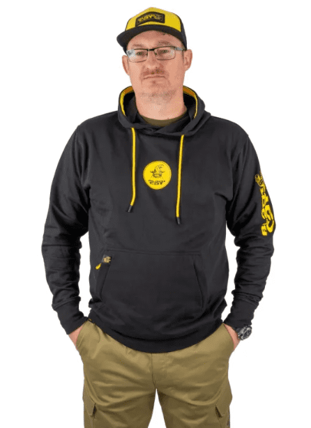 Black Cat Black Hoody Medium