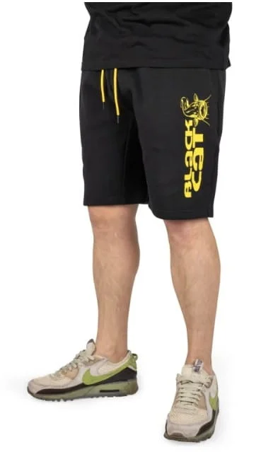 Black Cat Black Joggers Short L