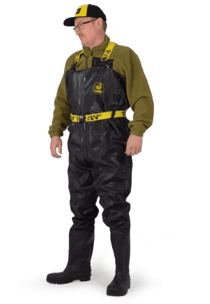 Black Cat Booted Waders Größe 10/44 Wathose