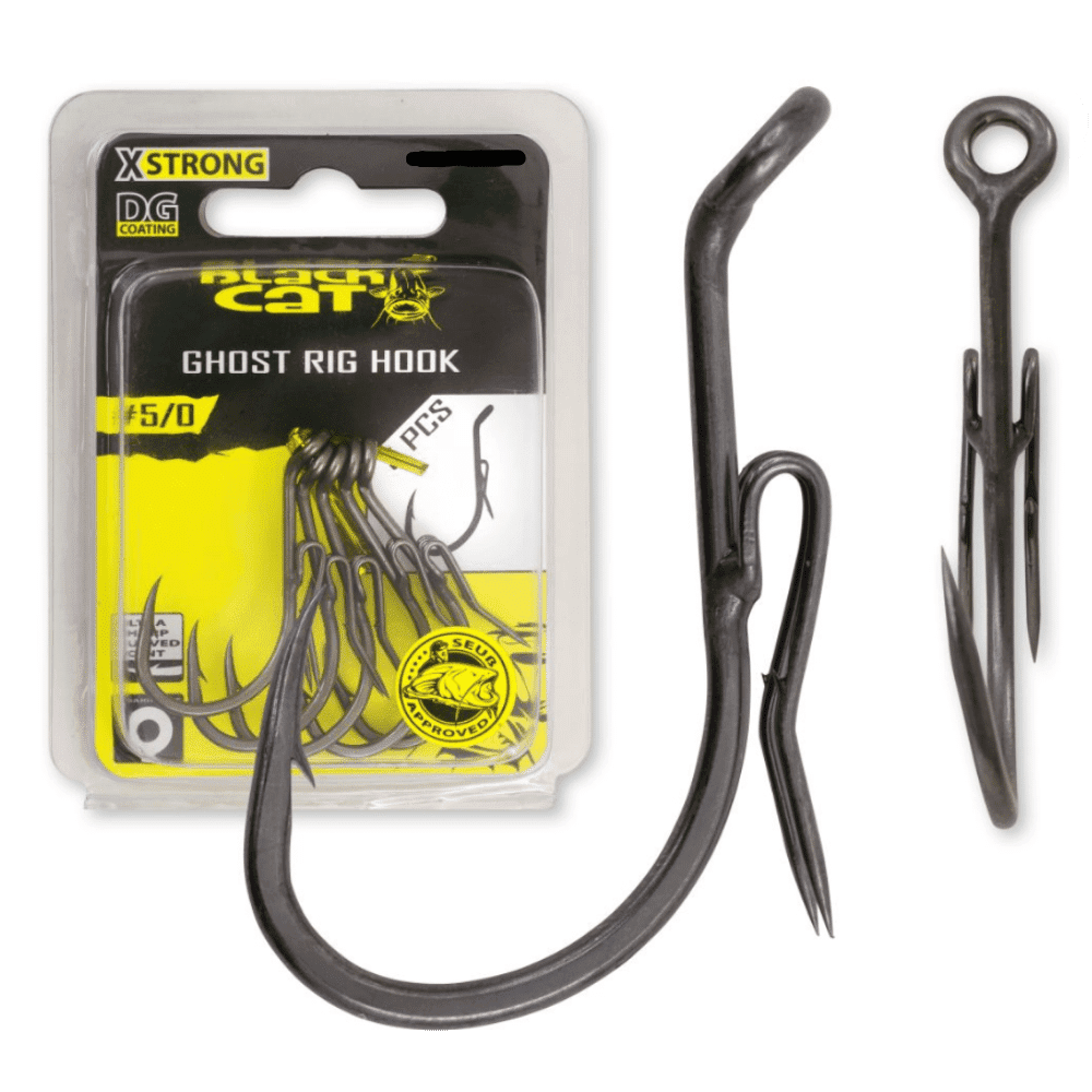 Black Cat Ghost Rig-Haken DG Größe 6/0 5 Stück