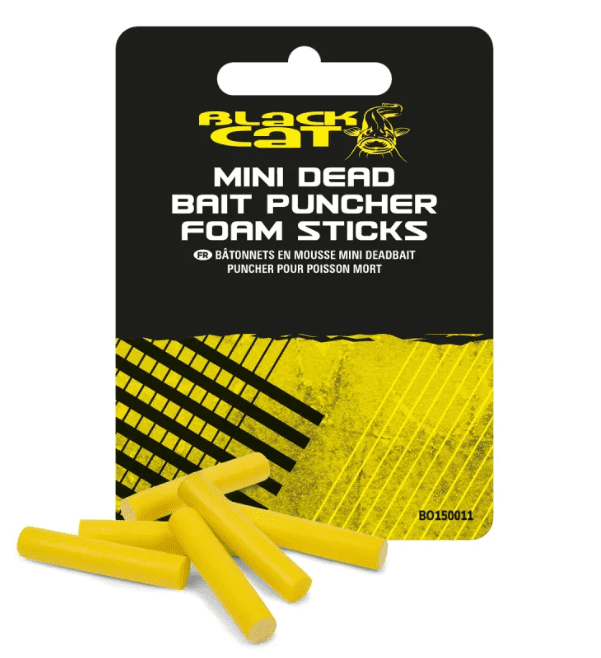 Black Cat Mini Deadbait Puncher Schaustoffsticks 6 Stück
