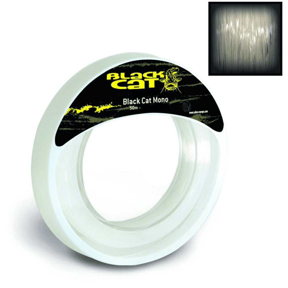 Black Cat Mono Leader 1,0 mm 54 kg 50 Meter