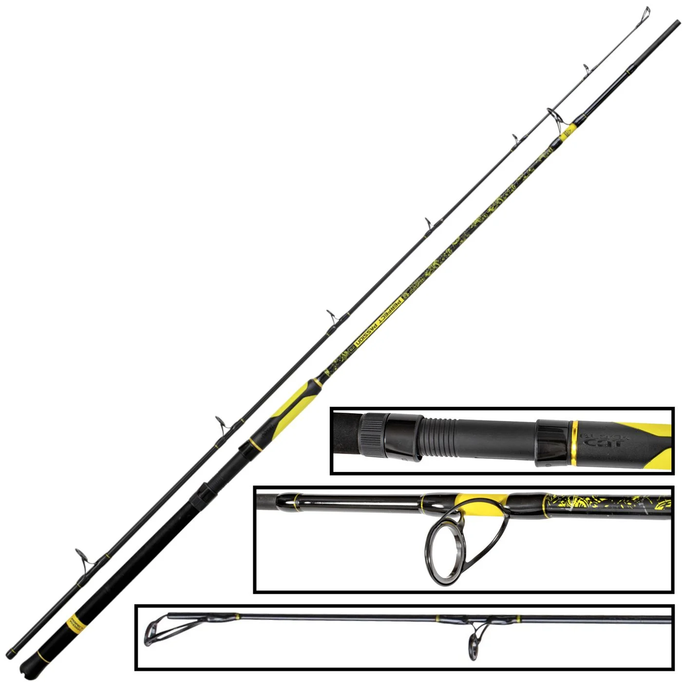 Black Cat Perfect Passion Spin 2,70m 60-200g - Spinnrute für Waller