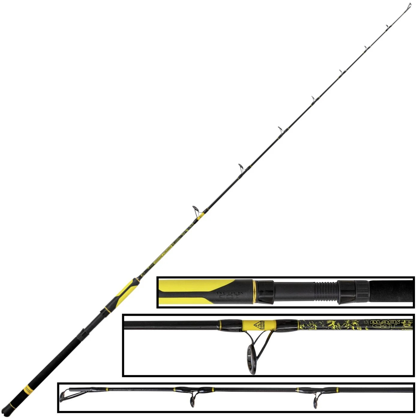 Black Cat Perfect Passion Vertical 1,80m 230g - Vertikalrute für Wels